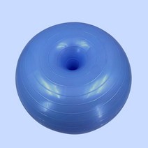 짐볼 보수볼 토닝볼 하프 토구 땅콩 새로운 필라테스 도넛 50cm 두께 반구 스포츠 피트니스 pvc 풍선 사과 요가 공 스포츠 피트니스 균형 공 공기 펌프, 푸른