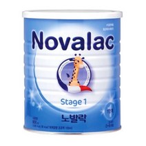 노발락 분유 1단계, 4개, 800g