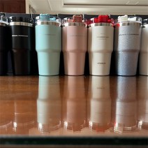 스타벅스 스벅 스탠리 스트로 DT 샤이닝 그라디언트 텀블러 보온보냉 벤티 591ml, 핑크