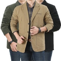 자켓 캐주얼 정장재킷 남성 빅사이즈 간절기 봄가을 코디