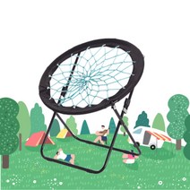 가정용 휴대용 캠핑 해먹의자 접이식 낚시 그물 야외 의자 체어, 블랙