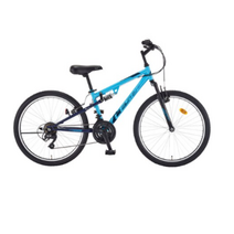 레스포 태풍 DX 21단 MTB 자전거, 네온블루, 159cm
