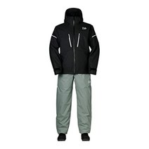 다이와 DW-9022 PVC 겨울 방수 방한복 PVC DW-9022 윈터 슈트, 블랙