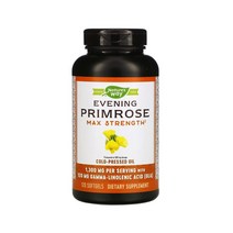 네이쳐스웨이 이브닝 프림로즈 콜드프레스 오일 달맞이꽃 1300mg 소프트젤 120개