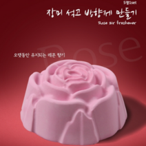 [더위치] 더위치 장미석고방향제 5개 만들기 키트 로즈 오너먼트
