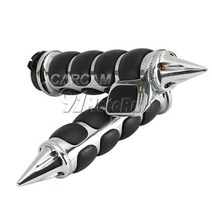 핸들커버 할리로드 킹 커스텀 스트리트 글라이드 FLHX 밥 팻보이 FLSTF 투어링 XL883 용 1 인치 25mm 범용, 04 C