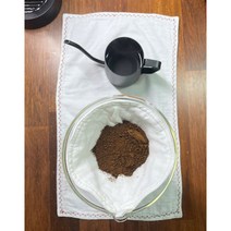[반애썸] 제로웨이스트 소창 커피필터 재사용 핸드드립 칼리타 하리오 필터 순면 3겹 원두 커피여과 필터, 정련(바로사용) 칼리타 커피필터 3겹