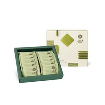 그린티 랑드샤 10g X 10EA 초록빛 말차 프리미엄 샌딩 쿠키, 오설록 그린티 랑드샤 10g X 10EA, 10개