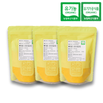 올바르다 국내산 100% 유기농 건강분말 국산, 08) 유기농 울금 분말 가루 100g 3팩