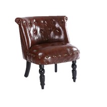 미용실 병원 로비 뷰티샵 대기 소파 네일샵 매장 의자, 싱글총장 67짙은 녹색 오일 왁스 벨트 리벳