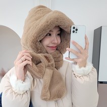 [수앤수]폭닥 에코퍼 후드 넥워머 (22T141)