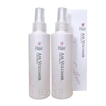 2개)헤어애 에어볼류머(에센스 스프레이.헤어픽서볼륨, 2개