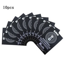 전자파 전자파차단 전자파차단스티커 보호필름 10pcs emr 스칼라 에너지 전화 스티커 안티 방사선 칩 쉴드 paster 노트북 임신 한 여자를위한 안티 emp emf 보호, d