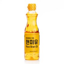 현미영양 가득 현미유 3 5병, 5개, 500ml