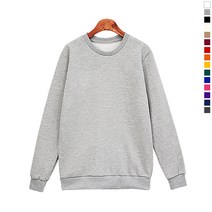 티데일리 남녀공용 기모 맨투맨 무지 특양면 긴팔 티셔츠 (15color)