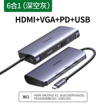 유그린허브 6in1 끝판왕 10in1 맥미니 썬더볼트 멀티 허브, HDMI+VGA6in150319