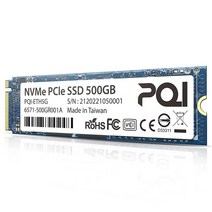 PQI 퍼포먼스 시리즈 500GB 내부 솔리드 스테이트 드라이브 SSD PCIe NVMe 1.3 Gen4x4 게이밍 데스크탑 PC 게이밍 노트북 암호화 채굴 BTC ETH ETH5