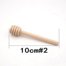허니디퍼 꿀봉 꿀스틱 스푼 스틱 꿀스푼50/100pcs 8/10/15cm 실용적인 꿀 바 믹싱 핸들 항아리 숟가락 나무, 02 10cm style 2_01 50pcs