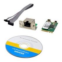 M.2 A E 키 2.5G 이더넷 LAN 카드 RTL8125B 산업용 제어 네트워크 PCI Express 어댑터, [01] Green