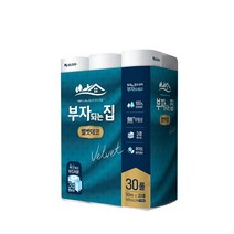 모나리자 부자되는집 벨벳데코 롤화장지 3겹, 30롤, 1팩