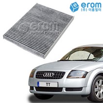 이롬필터 아우디 A3 A4 A5 A6 A7 A8 Q2 Q3 Q5 Q7 Q8 TT E-Tron 에어컨필터 프리미엄 활성탄, 1개, TT 1세대 (98~06) CUK2862