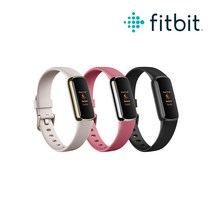 [ Fitbit 공식판매점 ] Fitbit Luxe 핏빗 럭스 스마트 트래커 스마트밴드, 블랙&그래파이트