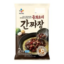 CJ 간편요리 가족간식 중화요리간짜장 2인분 면요리 630g 1세트, 4세트