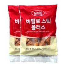 사세 스틱 플러스 1KG X 2개 사세치킨 에어프라이어 치킨, 2팩