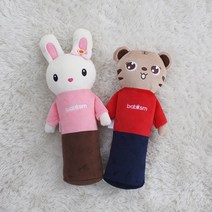 바비즘 래빗타이거 유아 아동 어린이 키즈 차량용 안전벨트 인형, 타이거레드, 1개