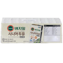 정식품 베지밀 5060 시니어 두유 190ml 24개