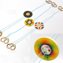 회전착시 소리나는 끈팽이(10인 세트), 단품