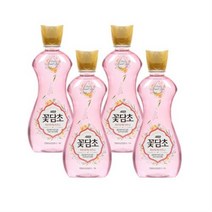 샤프란 꽃담초 허브부케가르니 연꽃 유칼립투스 1L 용기 섬유유연제, 4개