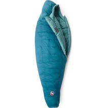 겨울 동계 침낭 빅아그네스 Big Agnes Sidewinder SL 20 여성용, Regular, Lyons Blue/teal