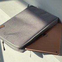 갤탭 그램 PC 노트북 맥북 13 13.3인치 파우치(차콜) 애플 IPAD MACBOOK AIR 미니, 라이트그레이