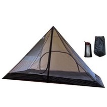 R.W.Y PRODUCT 원 폴 텐트 모기장 캠핑 텐트 2 인용 이너 텐트 모기장 팟뿌텐토 솔로 캠핑 캥거루 텐트 메쉬 텐트