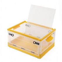 바퀴달린 오픈도어 폴딩 리빙박스 수납 보관박스