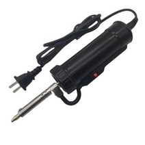 110V220V 용접 납땜 주석 빨판 진공 디솔더링 펌프 아이언 노즐 자동 제거 펜 핸드헬드 공구 세트 땜질, US plug 110V
