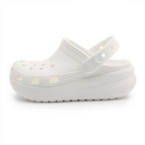 크록스 크록스 키즈 클래식 큐티 클로그 화이트 (207708-100)