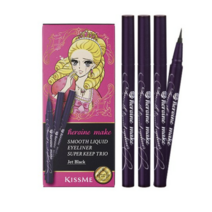 키스미 히로인메이크 스무스 리퀴드 아이라이너 N 0.4ml, 딥블랙, 12개