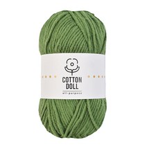 니뜨 코튼돌 뜨개실(50g) (10+1) [뜨개실도안제공] 면혼방실 인형실 소품실 초보코바늘실 코바늘실 블랭킷실 뜨개실 털실 가방실 손뜨개실, 27_연카키