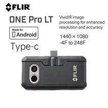 열화상카메라 열감지기 열감지카메라 FLIR ONE PRO 열 화상 카메라 산업용 PCB 회로 바닥 난방 파이프 감지 전화 용 적외선 이미징 찾기, 원 프로 lt 타입 c