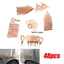 자동차판금 자동차판금공구 48Pcs 덴트 Spotter 용접기 패널에 대 한 스트레이트 혼합 세탁기 당기는 스폿 용접 기계 소모품