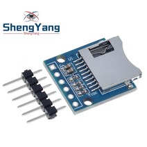 1pcs shengyang 마이크로 sd 스토리지 확장 보드 미니 마이크로 sd tf 카드 메모리 실드 모듈 arduino용 핀 포함