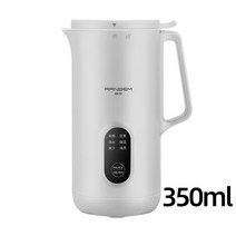 두유제조기 두유메이커 콩물 죽 가정용 제조기 220V 신선한 주스 믹서기 믹서 600ml 두유 메이커 과일 추출기 다기능 벽 분쇄 기계, [05] 350ml white, [02] UK, [01] 220-240V, 350ml white+UK+220240V