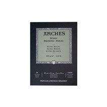뉴아르쉬 드로잉패드 엑스트라 화이트 1면제본 스케치북 180g 16매 (옵션선택), 26x36cm(WI1795113)