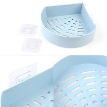 코너형 파랑 욕조코너선반 화장실모서리 싱크대 욕실거치대 정리대 수납, 기본