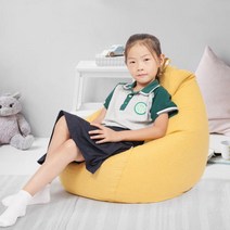 빈백 소파베드 소파 싱글 의자, 01=라이트그레이
