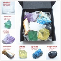 조개화석 암모나이트 화석 거친 광물 수정 돌 천연 혼합물 원시 석영 표본 불규칙한 수정