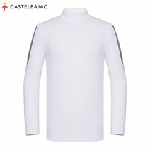 까스텔바작 까스텔바작 남성 스트레치 배색 하이넥 티셔츠 BG0WTL202