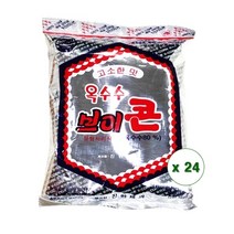 진한제과 옥수수 브이콘 고소한맛, 24개, 50g